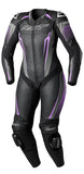 RST Suit TracTech Evo 5 Ladies Leather Suit - Black/Fuchsia/Grey - Main