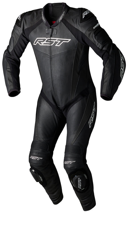 RST Suit TracTech Evo 5 Leather Suit - Black/Black/Black - Main