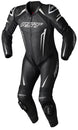 RST Suit TracTech Evo 5 Leather Suit - Black/White/White - Main