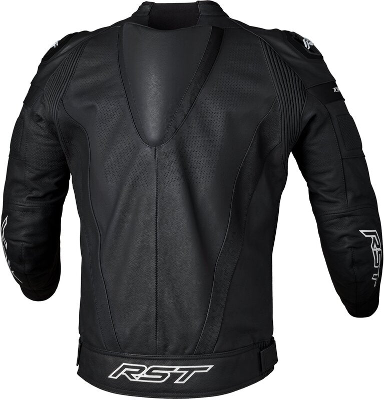 RST TracTech Evo 5 Leather Jacket Men - Black/Black/Black - Extra