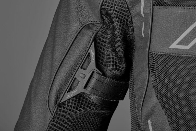 RST S-1 Mesh Leather Jacket Men - Black - Extra