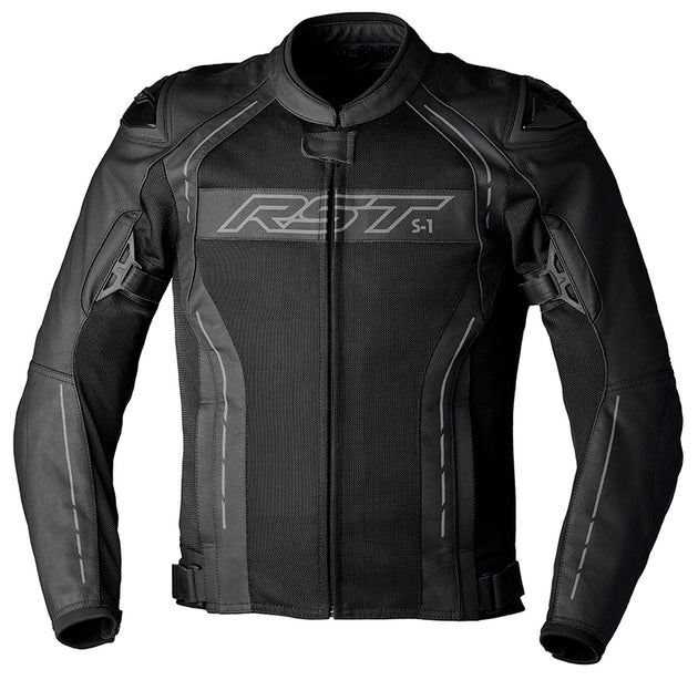 S-1 Mesh CE Mens Leather Jacket