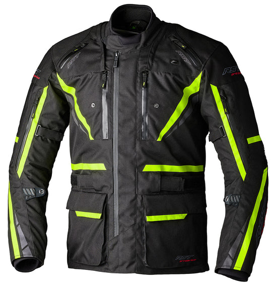 RST Pro Series Paragon 7 Textile Jacket Men - Black/Flo Yellow - Main