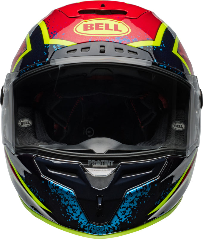 BELL Race Star DLX Flex Helmet - Xenon Gloss Blue/Retina - Extra