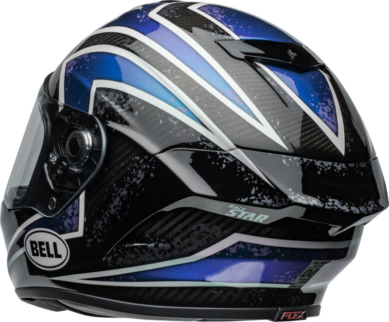 BELL Race Star DLX Flex Helmet - Xenon Gloss Orion/Black - Extra