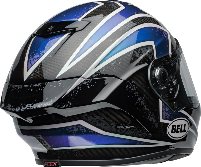 BELL Race Star DLX Flex Helmet - Xenon Gloss Orion/Black - Extra