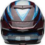 BELL Race Star DLX Flex Helmet - Xenon Gloss Red/Silver - Extra