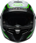 BELL Race Star DLX Flex Helmet - Xenon Gloss Black/Kryptonite - Extra