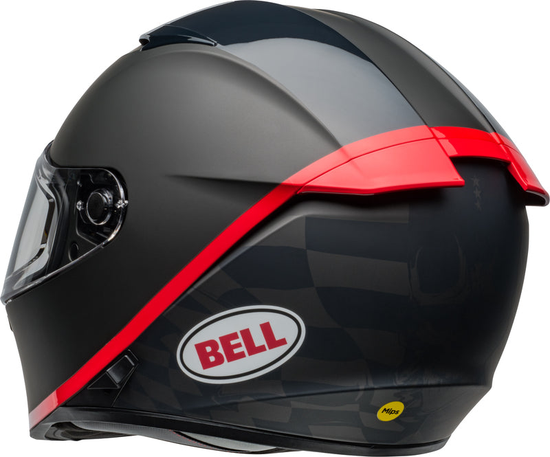 BELL Lithium Mips Helmet - Hartluck Matte/Gloss Black/Red - Extra