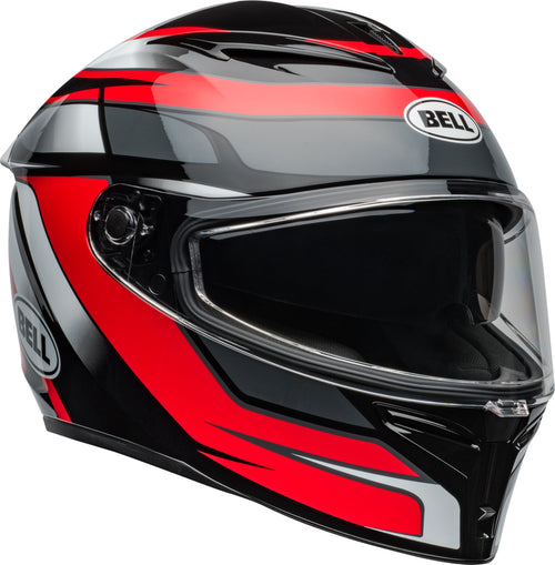 BELL Lithium Mips Helmet - Podium Gloss Black/Red - Extra