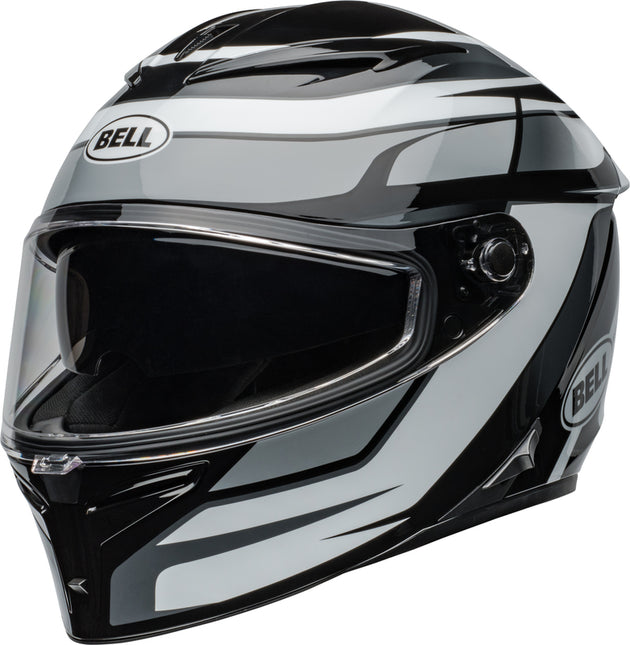 BELL Lithium Mips Helmet - Podium Gloss Black/White - Main