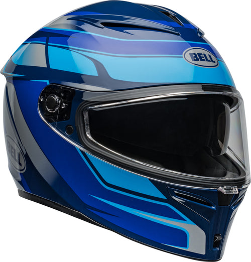 BELL Lithium Mips Helmet - Podium Gloss Blues - Extra