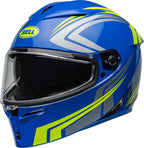 BELL Lithium Helmet - Jetstream Gloss Blue/Retina - Extra