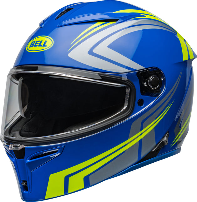BELL Lithium Helmet - Jetstream Gloss Blue/Retina - Main