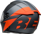 BELL Lithium Helmet - Shear Matte Gray/Orange - Extra