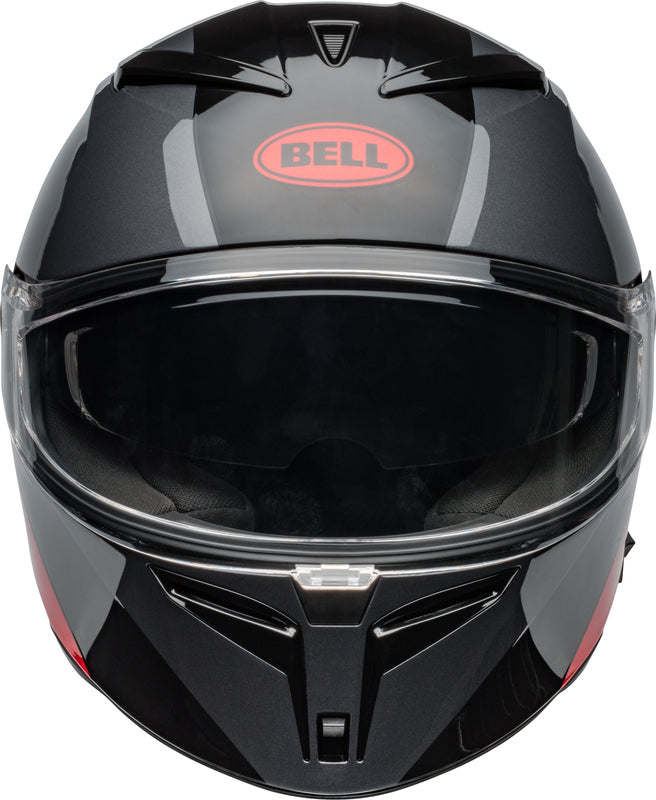BELL Lithium Helmet - Shear Gloss Metallic Gray/Red - Extra