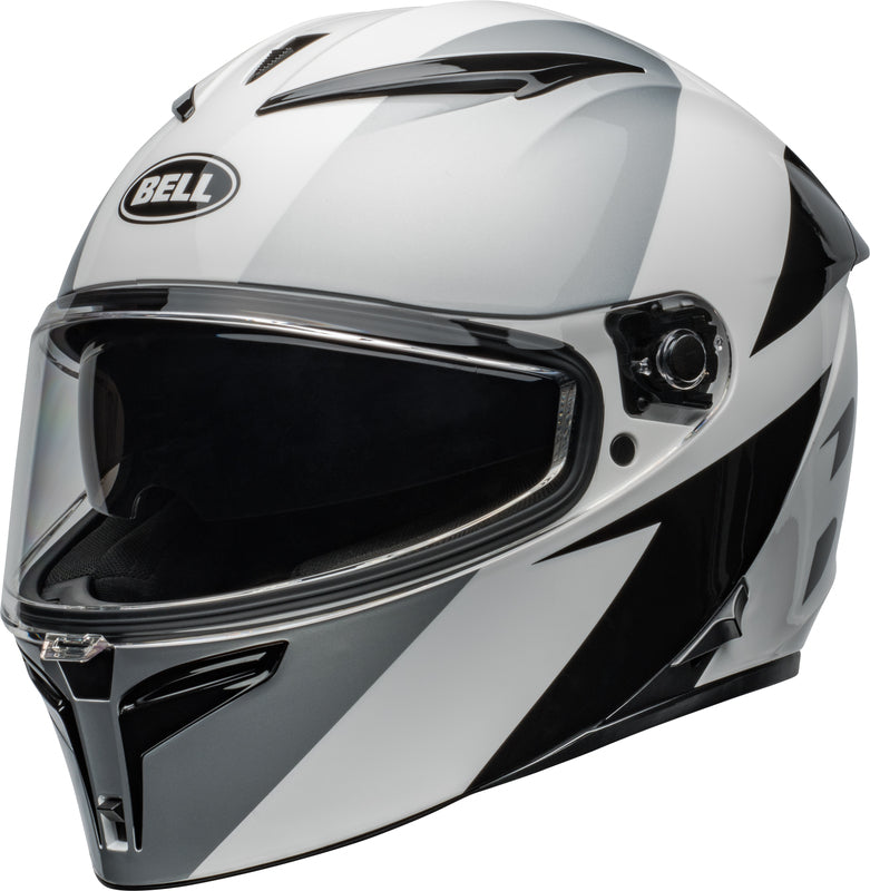 BELL Lithium Helmet - Shear Gloss Silver/White - Main