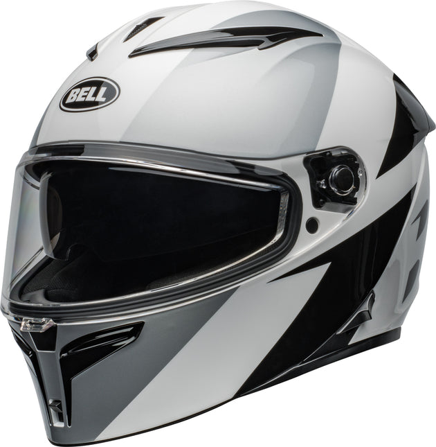 BELL Lithium Helmet - Shear Gloss Silver/White - Main