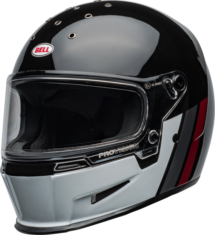 BELL Eliminator Helmet - GT Gloss Black/White - Extra