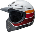 BELL Moto-3 Helmet - RSD Saddleback Satin/Gloss White/Black - Extra