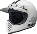 BELL Moto-3 Helmet - Steve McQueen Gloss White/Black - Main