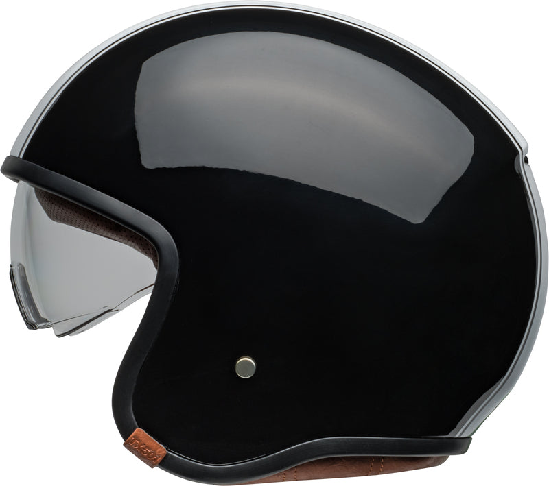 BELL TX501 Helmet - Rally Gloss Black/White - Extra