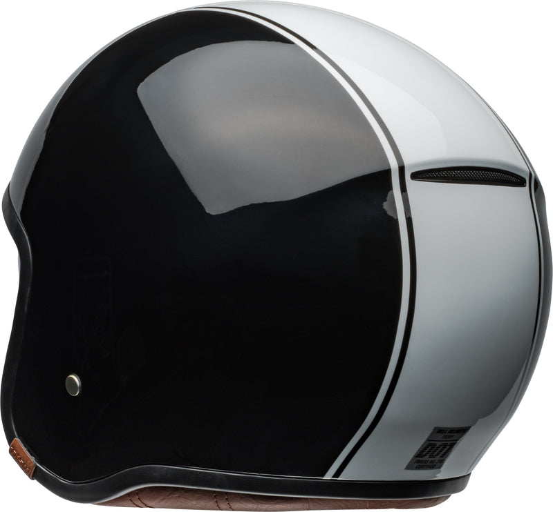BELL TX501 Helmet - Rally Gloss Black/White - Extra