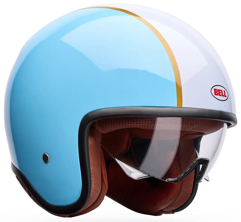 BELL TX501 Helmet - Rally Blue/White - Extra