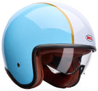 BELL TX501 Helmet - Rally Blue/White - Extra