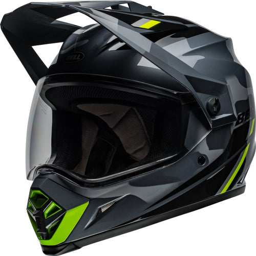 BELL MX-9 Adventure MIPS Helmet - Alpine Gloss Met Gray/Camo - Extra
