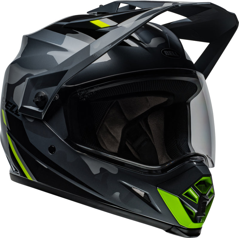 BELL MX-9 Adventure MIPS Helmet - Alpine Gloss Met Gray/Camo - Extra