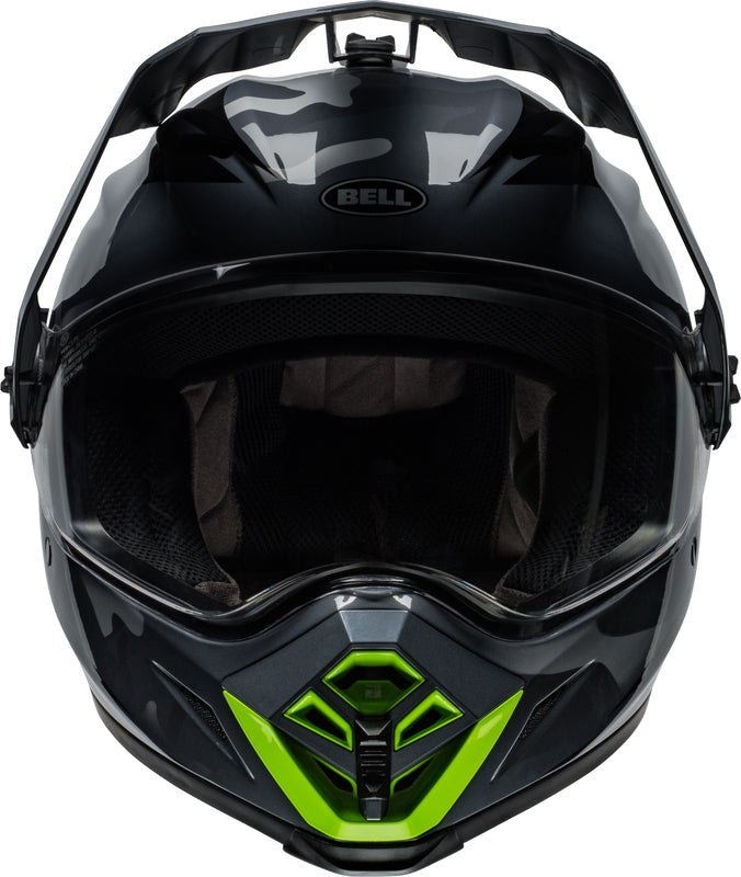 BELL MX-9 Adventure MIPS Helmet - Alpine Gloss Met Gray/Camo - Extra