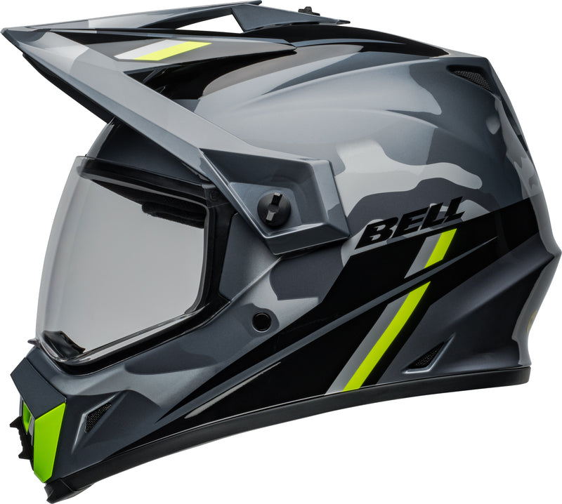 BELL MX-9 Adventure MIPS Helmet - Alpine Gloss Met Gray/Camo - Extra