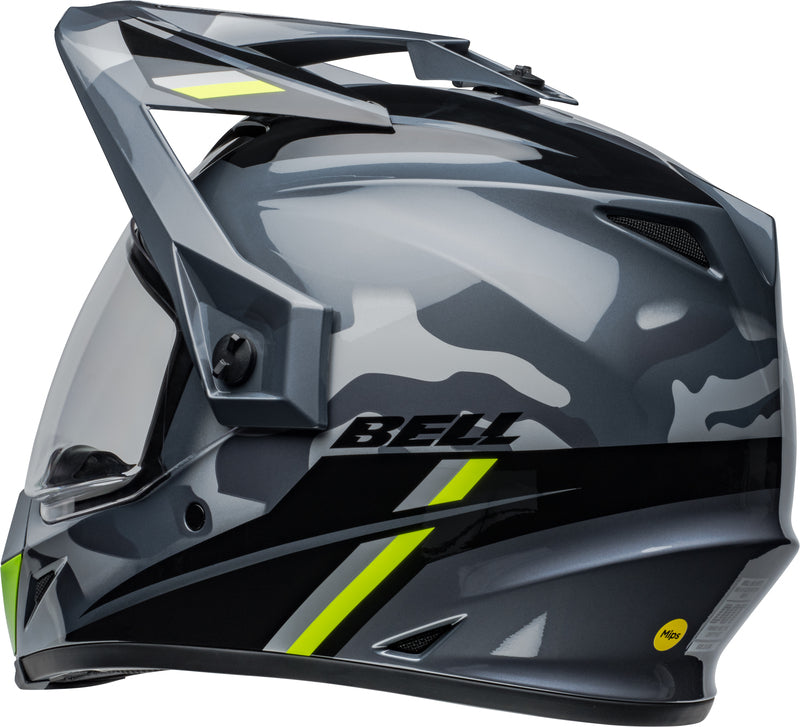 BELL MX-9 Adventure MIPS Helmet - Alpine Gloss Met Gray/Camo - Extra