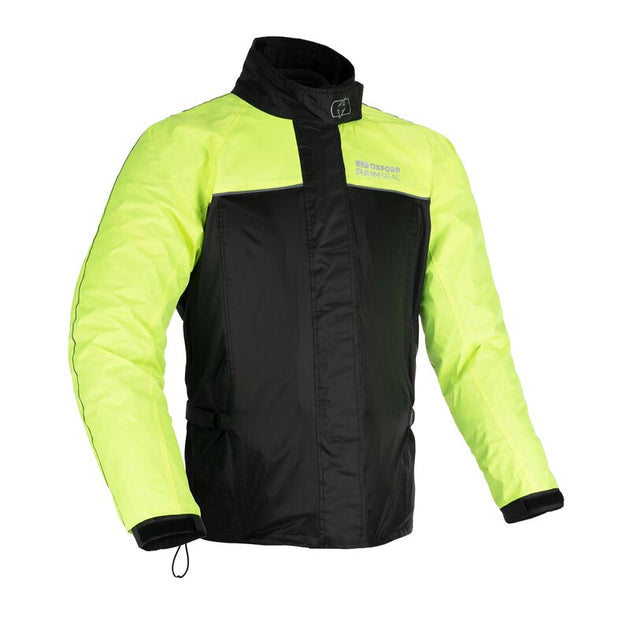 OXFORD Over Rain Jacket Black/Fluo - Main