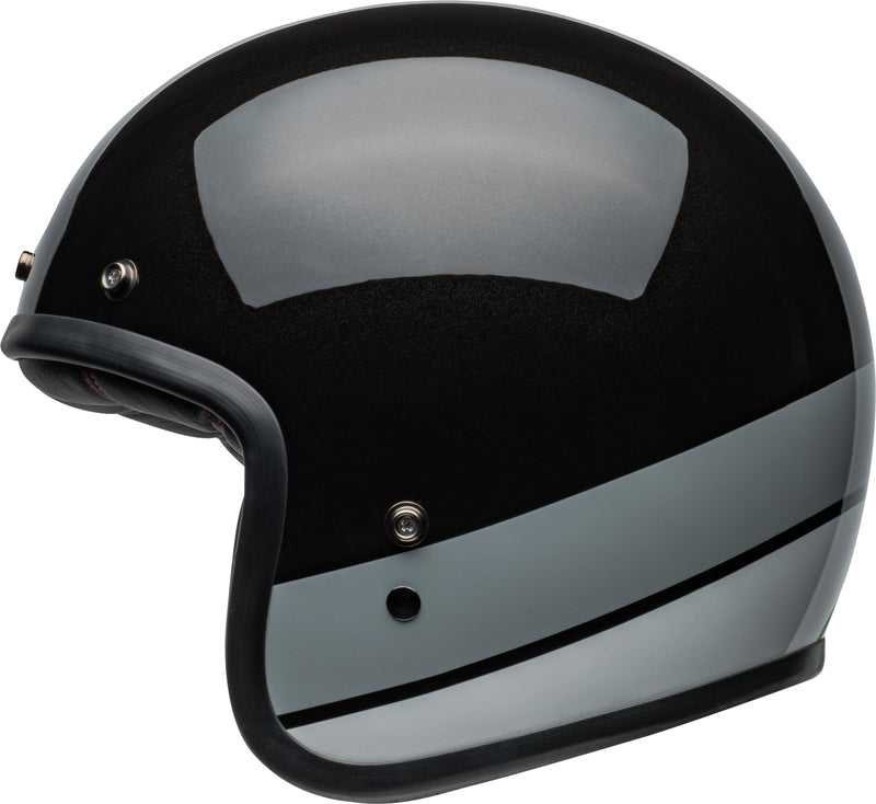 BELL Custom 500 Helmet - Gloss Black Flake - Extra