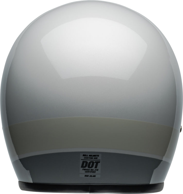 BELL Custom 500 Helmet - Gloss Silver Flake - Extra