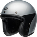 BELL Custom 500 Helmet - Chassis Gloss Silver Black - Extra