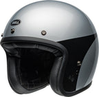 BELL Custom 500 Helmet - Chassis Gloss Silver Black - Extra