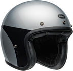 BELL Custom 500 Helmet - Chassis Gloss Silver Black - Extra
