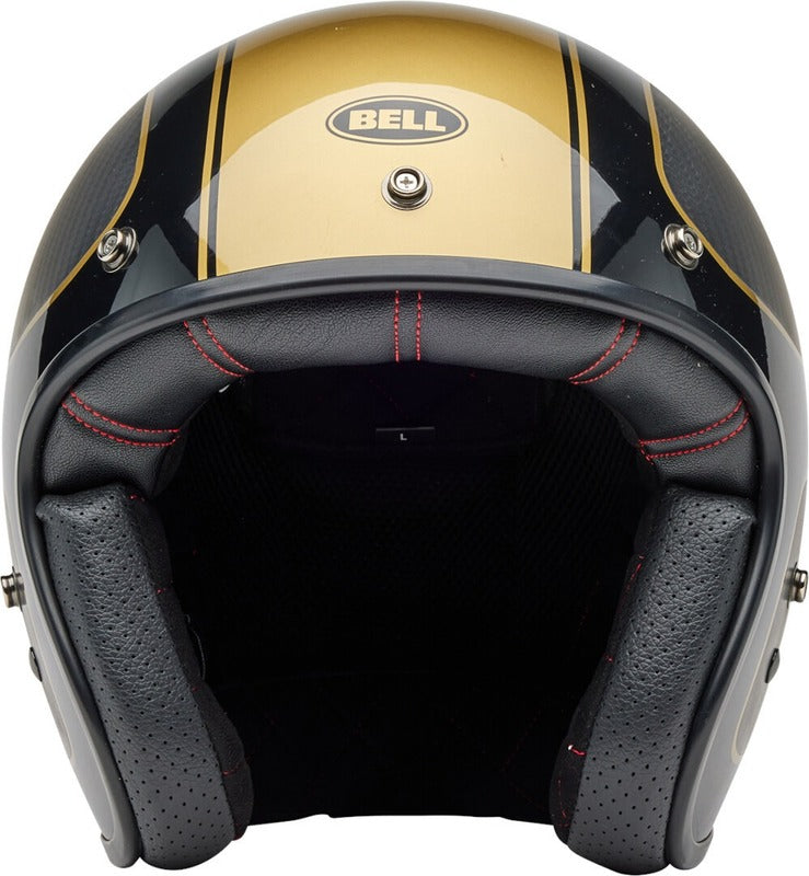 BELL Custom 500 Carbon Helmet - RSD Checkmate Matte Gloss Black/Gold - Extra