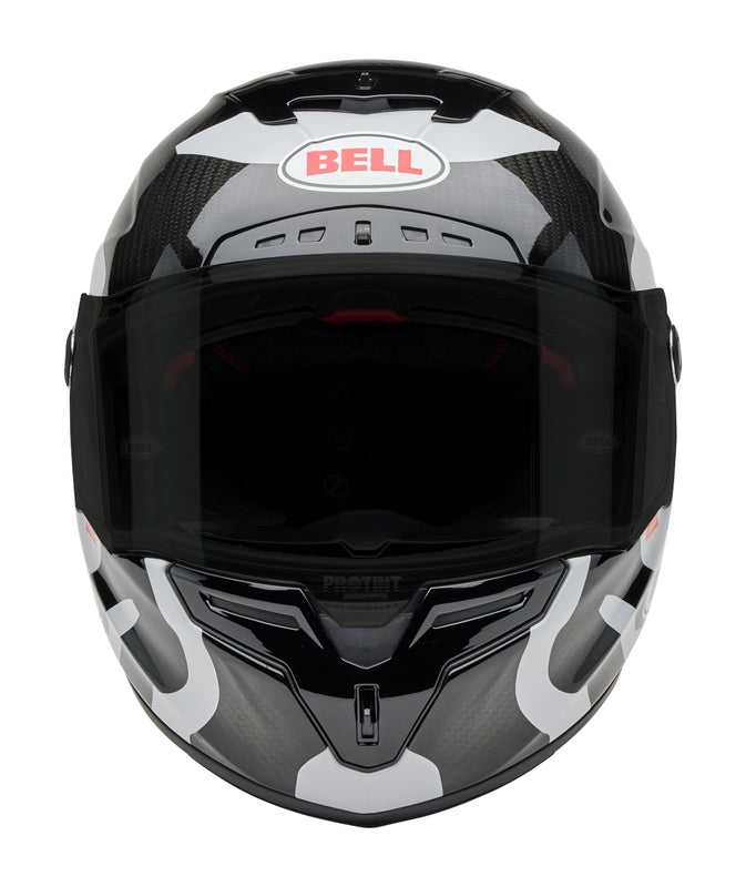 BELL Race Star DLX Helmet - Hello Cousteau Equidae Matte Gloss Black/Gray - Extra