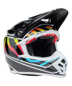 BELL Moto-9S Flex Helmet - Drift Gloss Black Multi - Extra