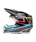 BELL Moto-9S Flex Helmet - Drift Gloss Black Multi - Extra