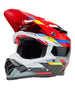 BELL Moto-9S Flex Helmet - Renen Nova Gloss Black/Red - Main