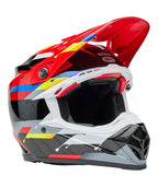 BELL Moto-9S Flex Helmet - Renen Nova Gloss Black/Red - Extra