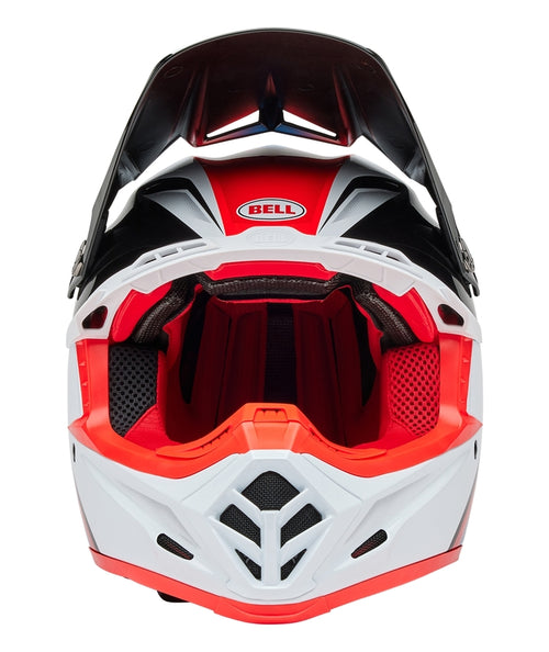 BELL Moto-9S Flex Helmet - Merchant Gloss Red/Black - Extra