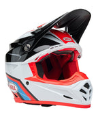 BELL Moto-9S Flex Helmet - Merchant Gloss Red/Black - Extra