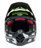 BELL Moto-9S Flex Helmet - Fasthouse Smoke Bomb Matte Gloss Black/HiViz Yellow - Extra