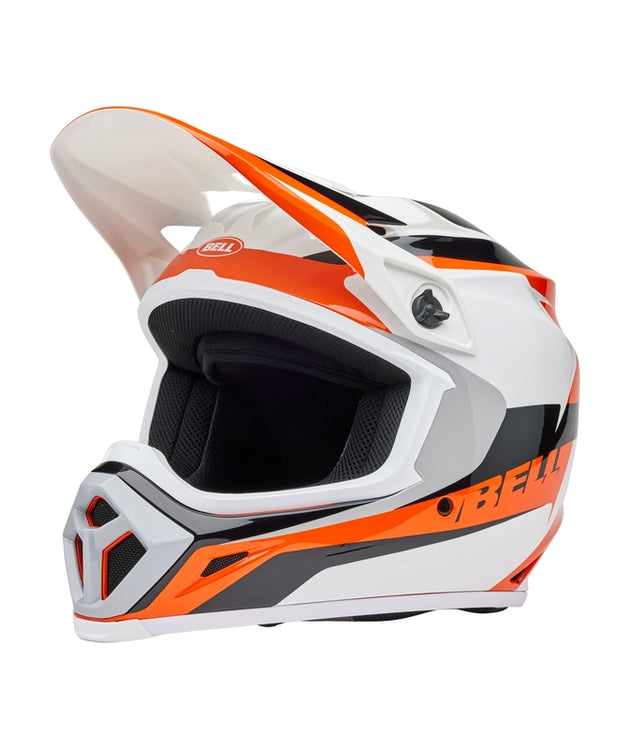 BELL MX-9 Mips Helmet - Rift Gloss Orange/White - Main